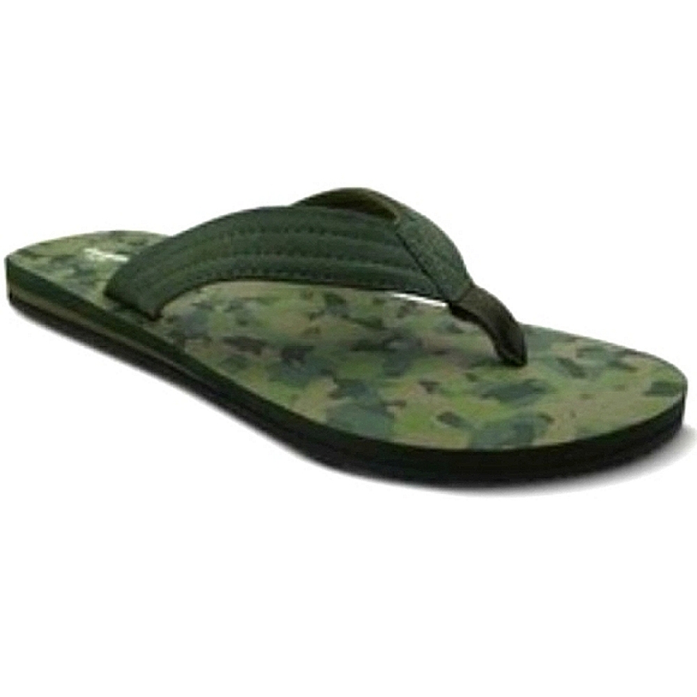 Goodfellow & Co Men's Flip Flop Sandals Olive Camo S 7/8